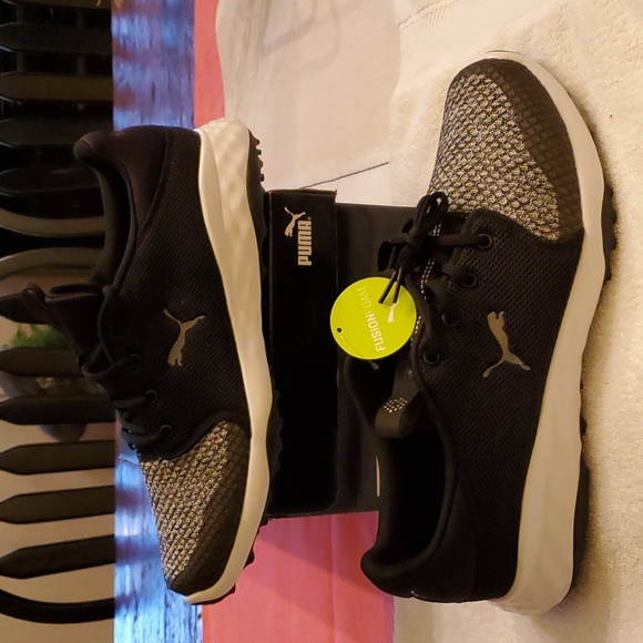 Mens Puma Grip Fusion Sport. 13 - Black & Grey - Picture 2 of 3